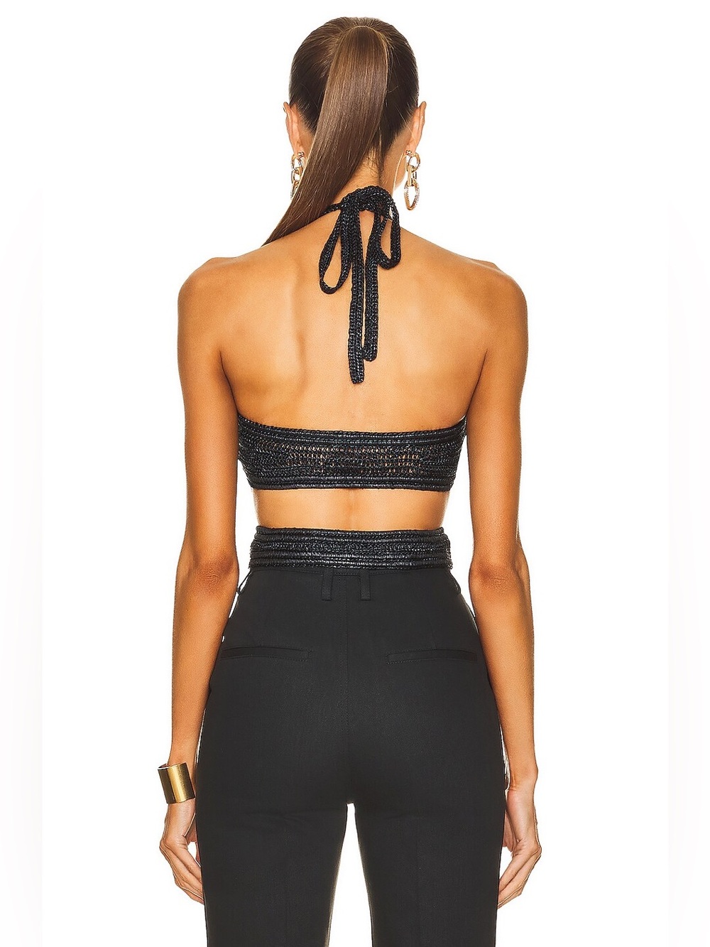 CULT GAIA Archer Crochet Halter Top - Picture 4 of 5